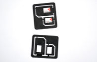 Plastik 2 In 1 Çift SIM Kart Adaptörü, Combo Nano SIM, IPhone 5 için