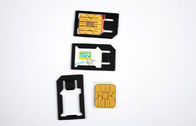 2013 Yeni Tasarım Standart Mikro SIM Kart Adaptörü 3FF Mini Siyah Plastik