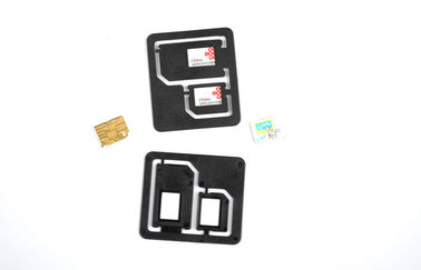 Mini Micro Plastik 2FF ile Nano Cep Telefonu SIM Kart Adaptörü