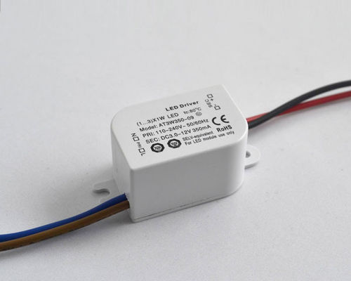 500ma 6W Sabit Gerilim Led Sürücü, 12V Led Panel Güç Kaynağı