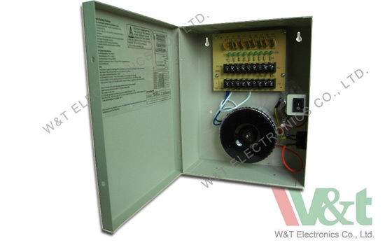 8 Kanallı CCTV Kamera için 24V 4A 96W Doğrusal Ayarlı Güç Kaynağı