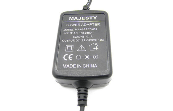 İki Uçlu Kablo Masaüstü Anahtarlama Güç Kaynağı / Masaüstü Güç Adaptörü 12V 1000mA