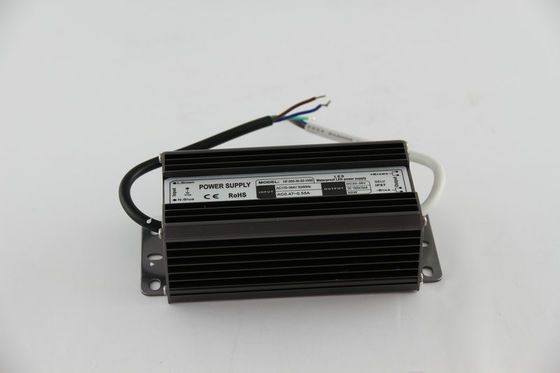 1500mA 50 Watt Siyah Sürekli Akım LED Driver Plastik Kasa, 36V LED Driver Güç Kaynağı