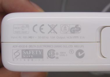 Apple tane 14.5V Orijinal 45W AC Güç Adaptörü Şarj MB283LL / A-00 dizüstü