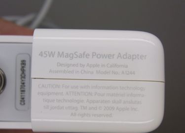 Apple tane 14.5V Orijinal 45W AC Güç Adaptörü Şarj MB283LL / A-00 dizüstü