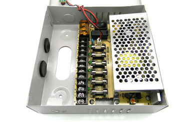 9 Kanal CCTV Kamera Güç Kaynağı, 12V 5Amps CCTV Güç Kaynağı Kutusu