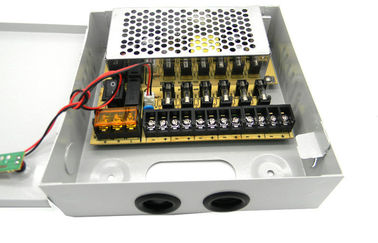9 Kanal CCTV Kamera Güç Kaynağı, 12V 5Amps CCTV Güç Kaynağı Kutusu