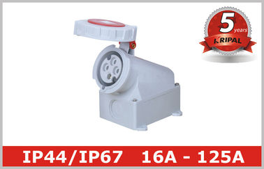 Beyaz 3 Fazlı Endüstriyel Elektrik Çıkışı Adaptörü 380V - 4150V