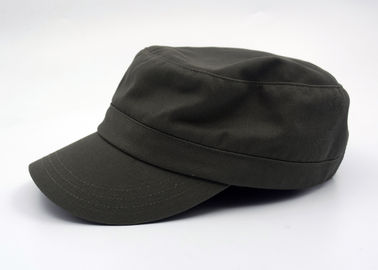 Adjustable Fashion Army Cotton Military Cap Hat For Men , Metal Buckle