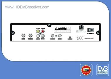 High Definition Digital Satellite Receiver Support  AC DC Power With Alligator Clip Cable