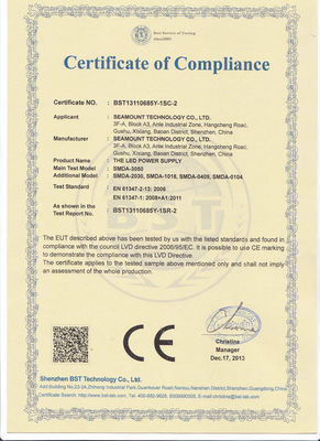 CE RoHS 1.2a sürekli güncel sürücü AC 220V yüksek gerilim başlaması ile birlikte aydınlatma LED