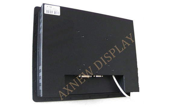 High Definition Duvar 15 "IR Dokunmatik Endüstriyel LCD Monitör IP65 Ön Çerçevenin Montaj
