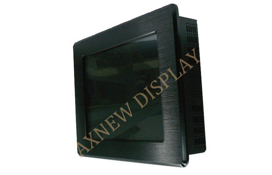 High Definition Duvar 15 "IR Dokunmatik Endüstriyel LCD Monitör IP65 Ön Çerçevenin Montaj