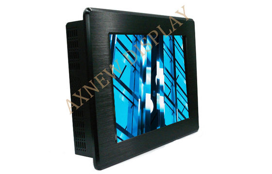 High Definition Duvar 15 "IR Dokunmatik Endüstriyel LCD Monitör IP65 Ön Çerçevenin Montaj