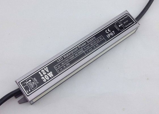 Su geçirmez 30W Sabit Voltaj LED Modülleri için Güç Kaynağı 12V 24V LED